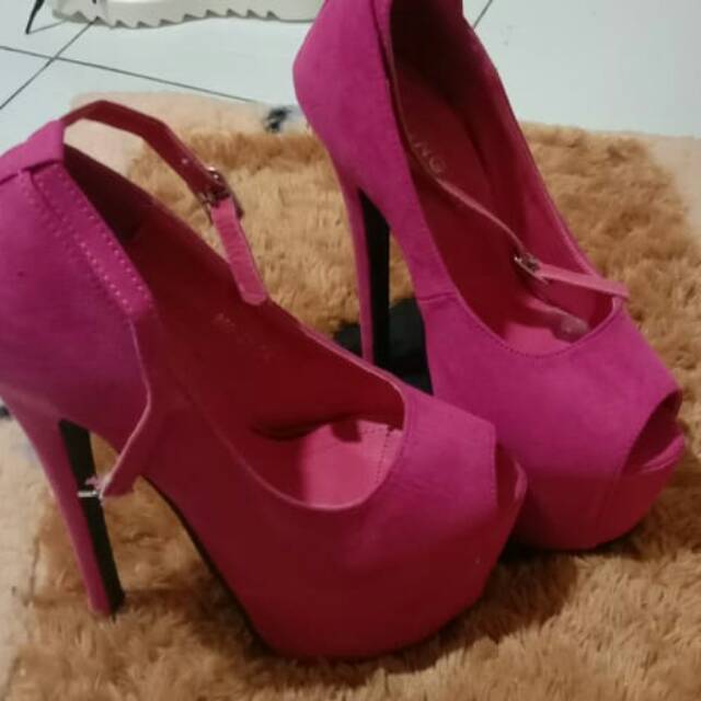 Sepatu high heels 12 cm