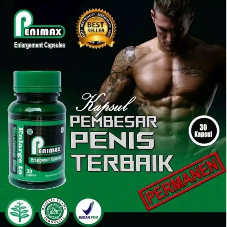 PENIMAX ORIGINAL OBAT PEMBESAR TERBAIK BPOM HERBAL