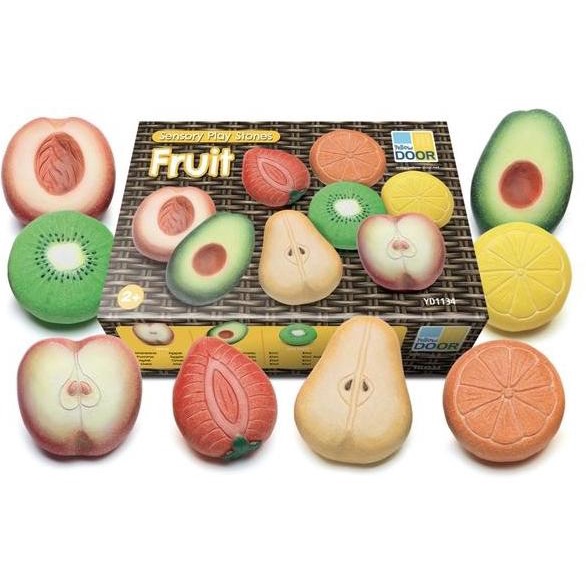 Fruit Sensory Stones (Set Of 8)