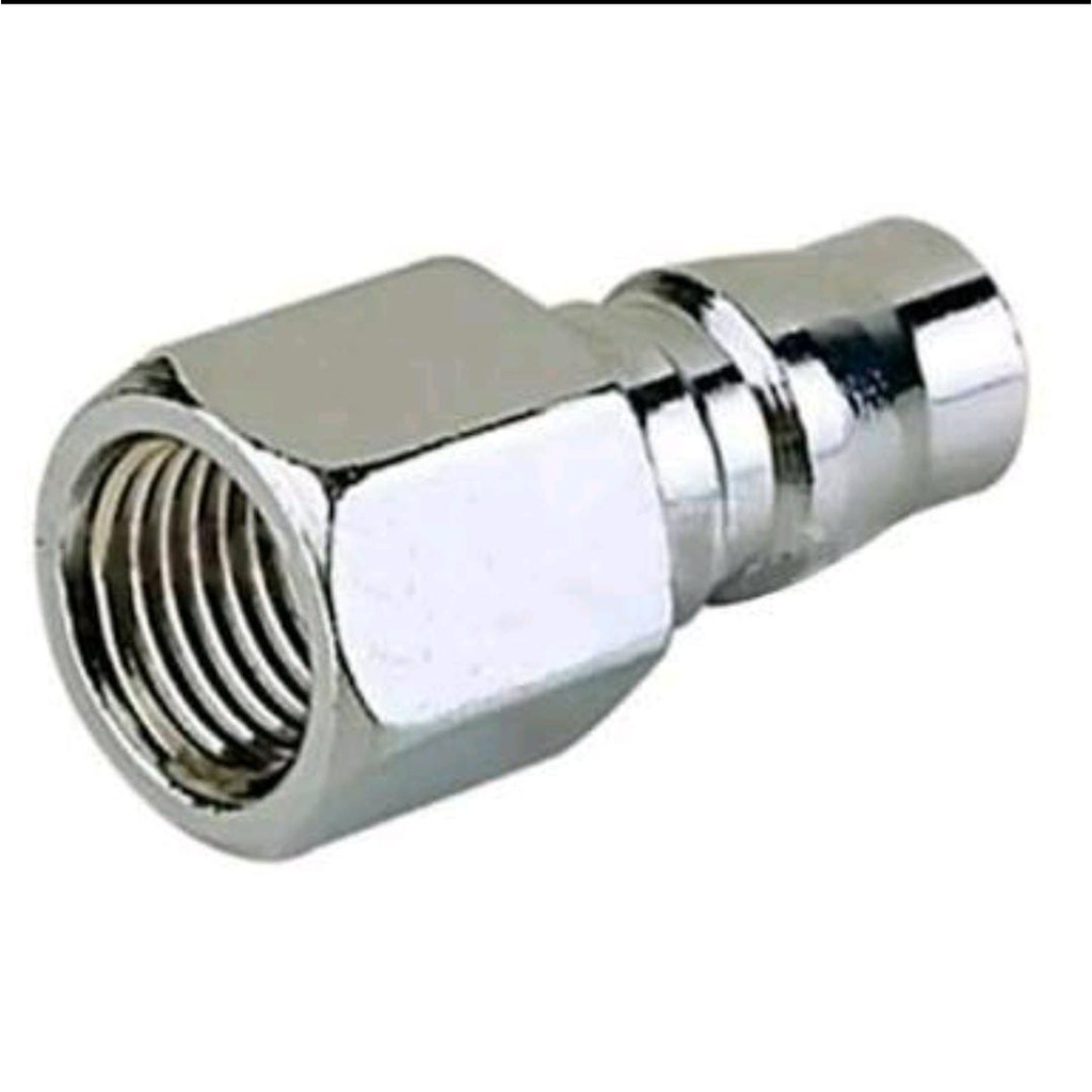 Quick Coupler PF20 Female Copler Selang Angin Recoil Spiral PF-20 / Sambungan Selang Kompresor PF 20