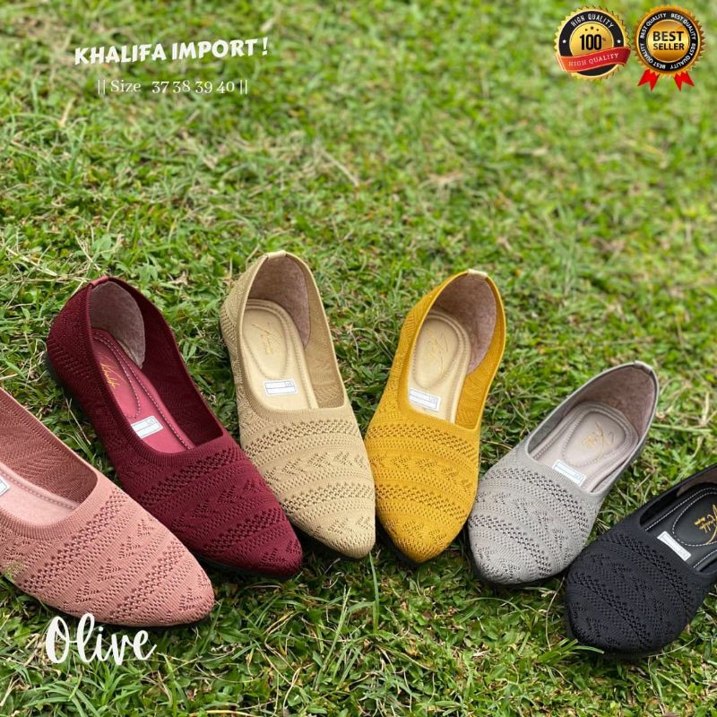SEPATU RAJUT KHALIFA IMPORT