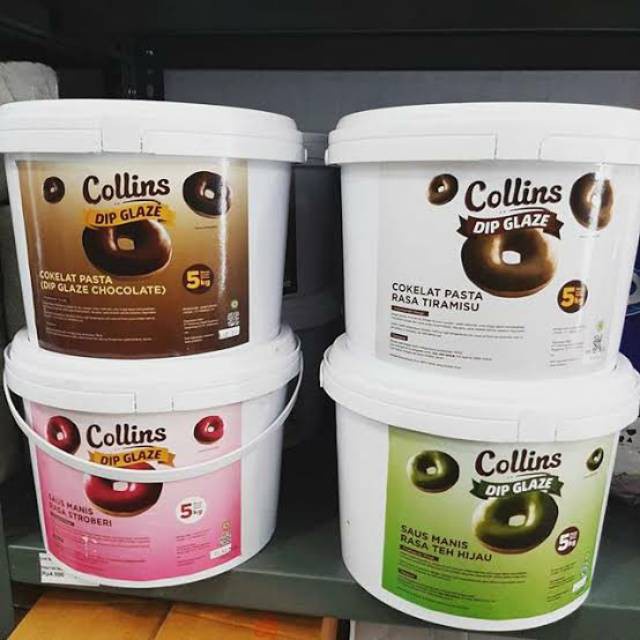 COLLINS DIP GLAZE 5kg/ TOPPING DONAT