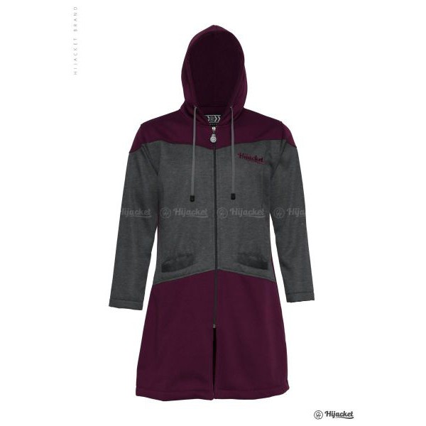 JAKET WANITA MUSLIMAH SYAR'I PANJANG MURAH ORIGINAL HIJACKET