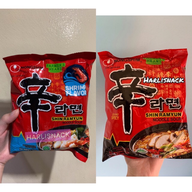 

NONGSHIM SHIN RAMYUN Spicy Mushroom / Shrimp Flavor HALAL