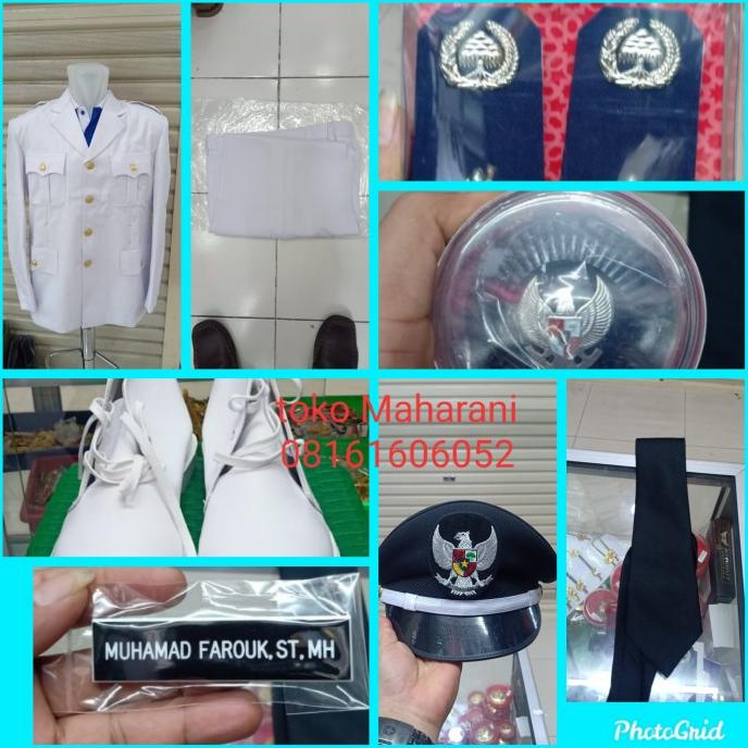 BAJU PDU LURAH KEPALA DESA KADES SATU SET BAGUS