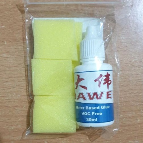 LEM KARET BAT / BET PINGPONG / TENIS MEJA DAWAI 30ML