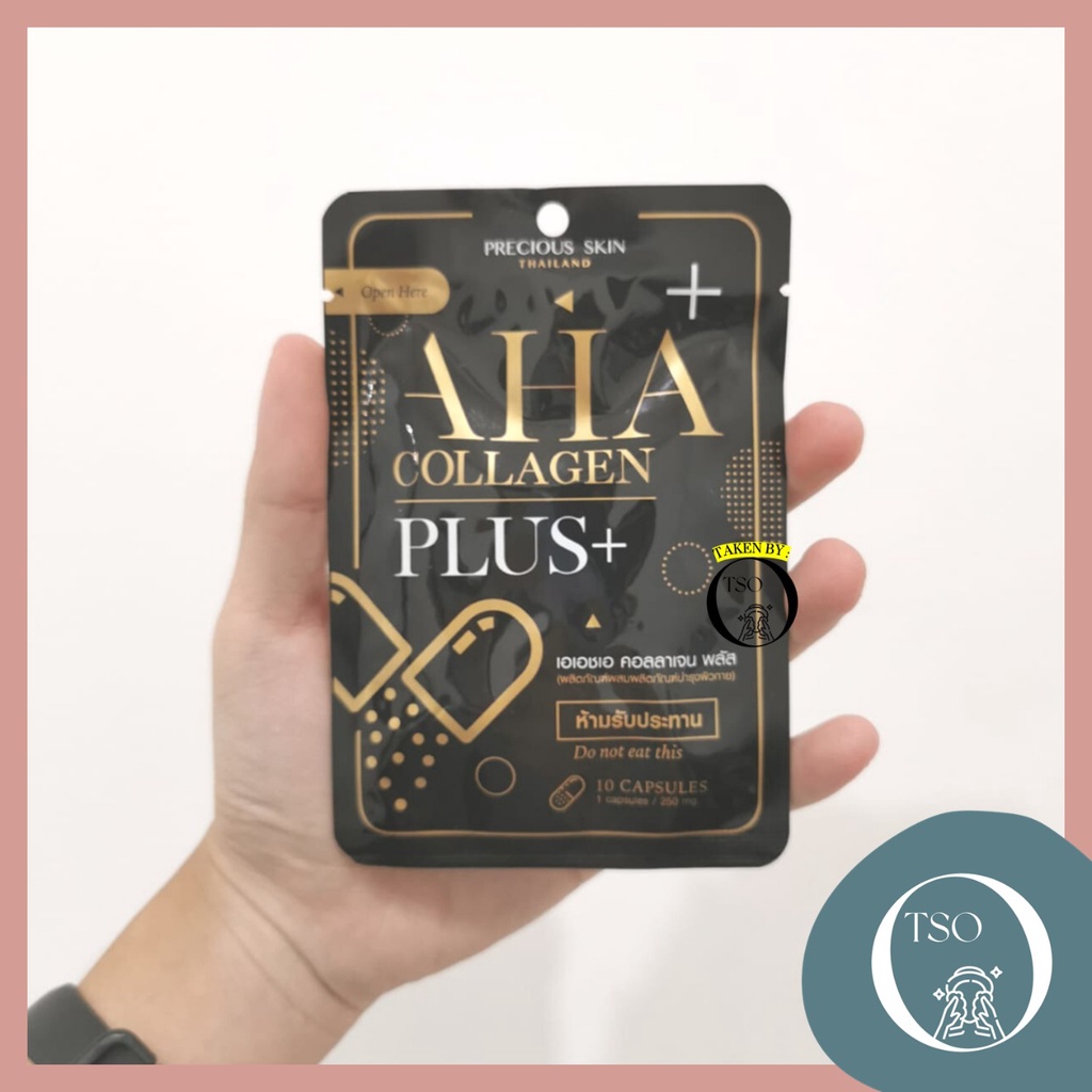 Jual AHA COLLAGEN PLUS+ POWDER By PRECIOUS SKIN THAILAND - Collagen ...