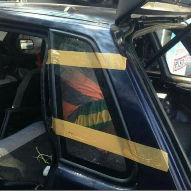 Karet lis list Kaca mati bagian belakang Suzuki Forsa forza