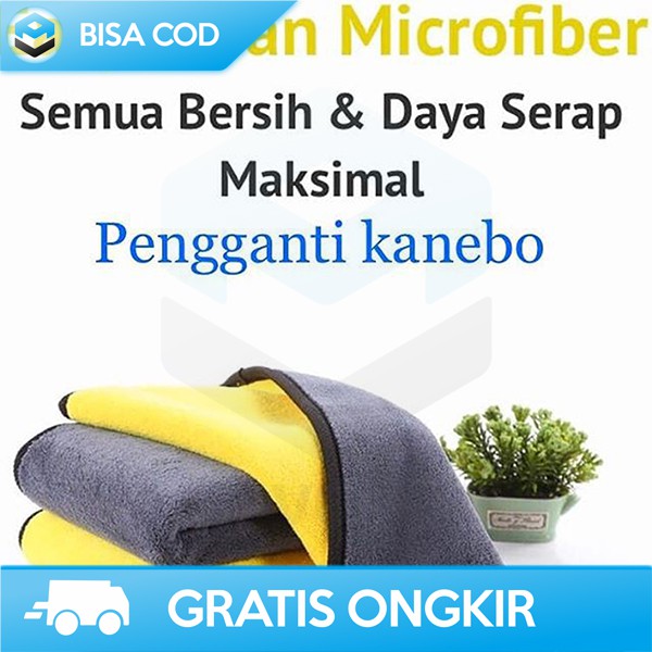 KAIN LAP MICROFIBER 30X30 SERBAGUNA - LAP MIKROFIBER KAIN LAP HALUS