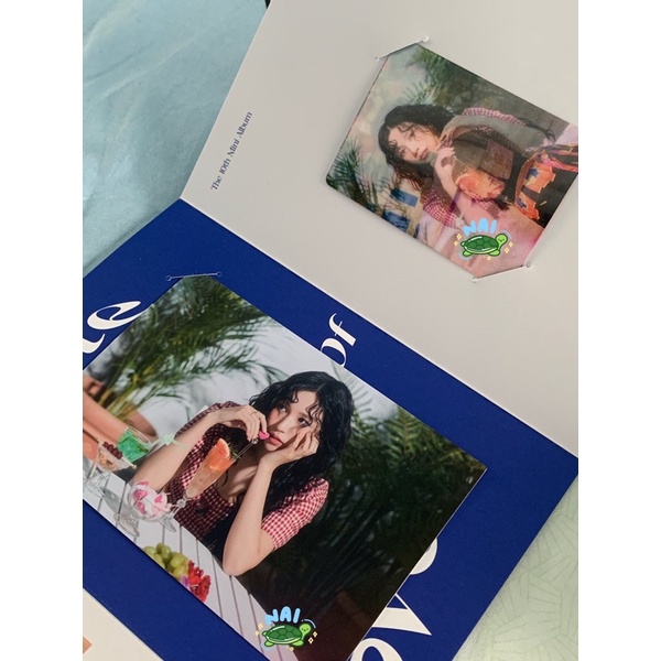 LENTICULAR DAN TASTING CARD TASTE OF LOVE MINA TWICE
