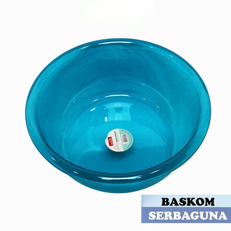 baskom warna bening transparan akrilk redhouse / baskom /waskom / basin tranparan