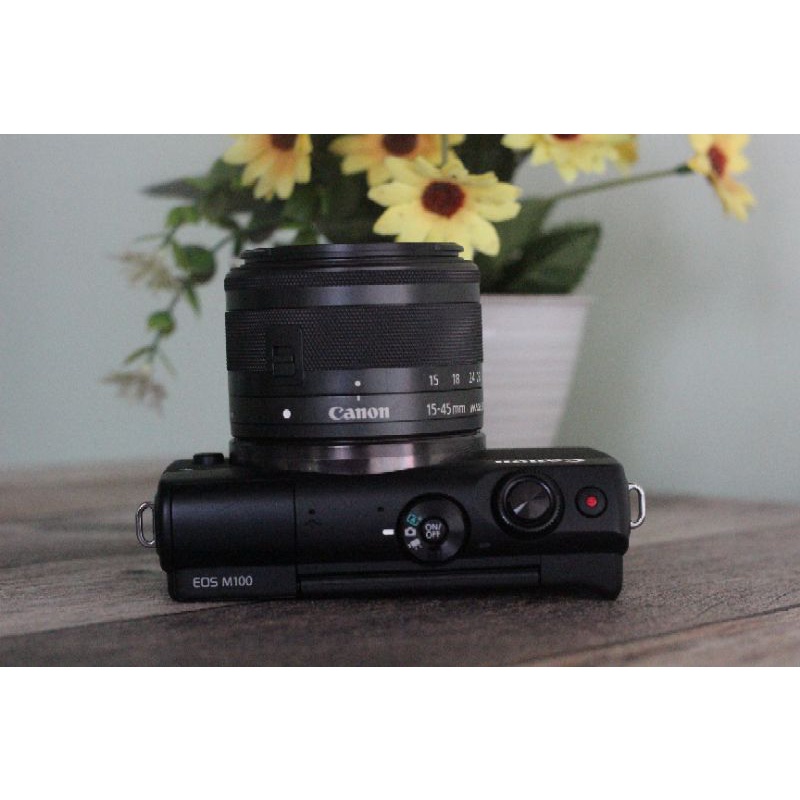 Kamera Canon Eos M100 - Camera Mirrorless Canon Terbaik Sudah support Wifi dan layar sentuh cocok untuk bangun konten-7