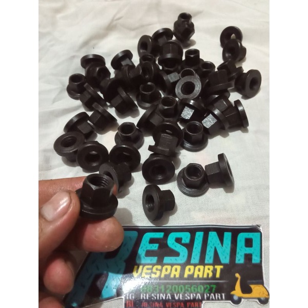 Mur magnet Vespa super sprint hitam bagus stok lama