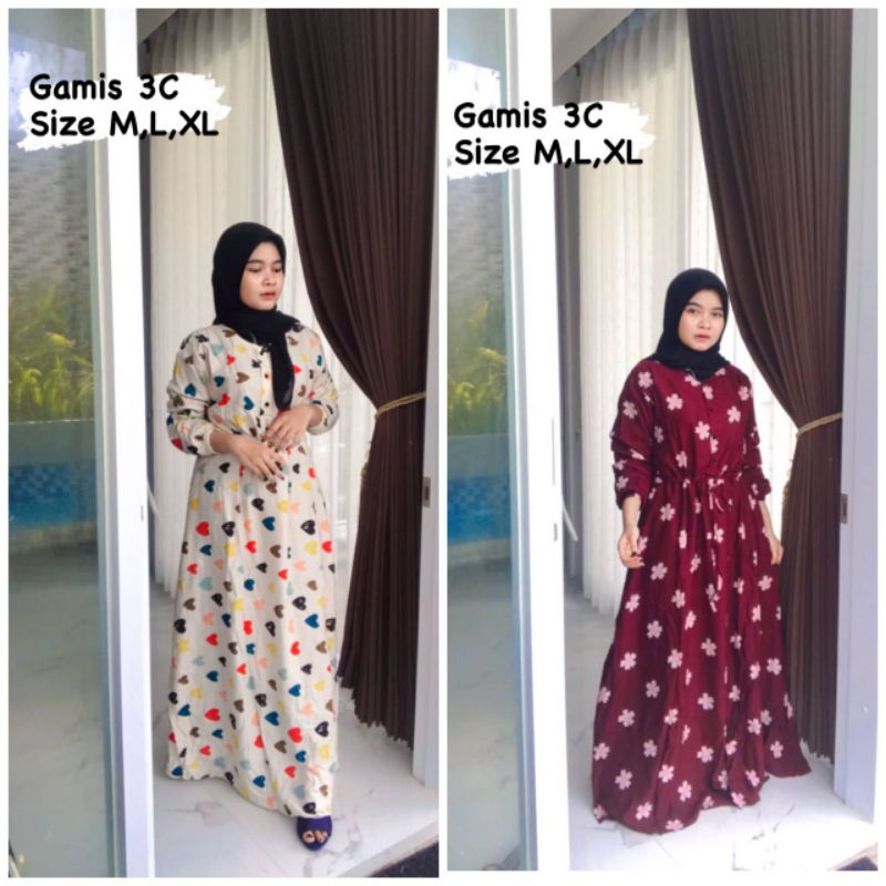Gamis 3C Motif..