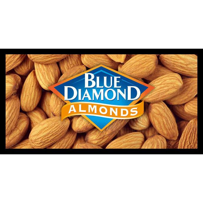 

Kacang Almond Mentah Slice/Potong Tipis,Import "Blue Diamond" 1kg