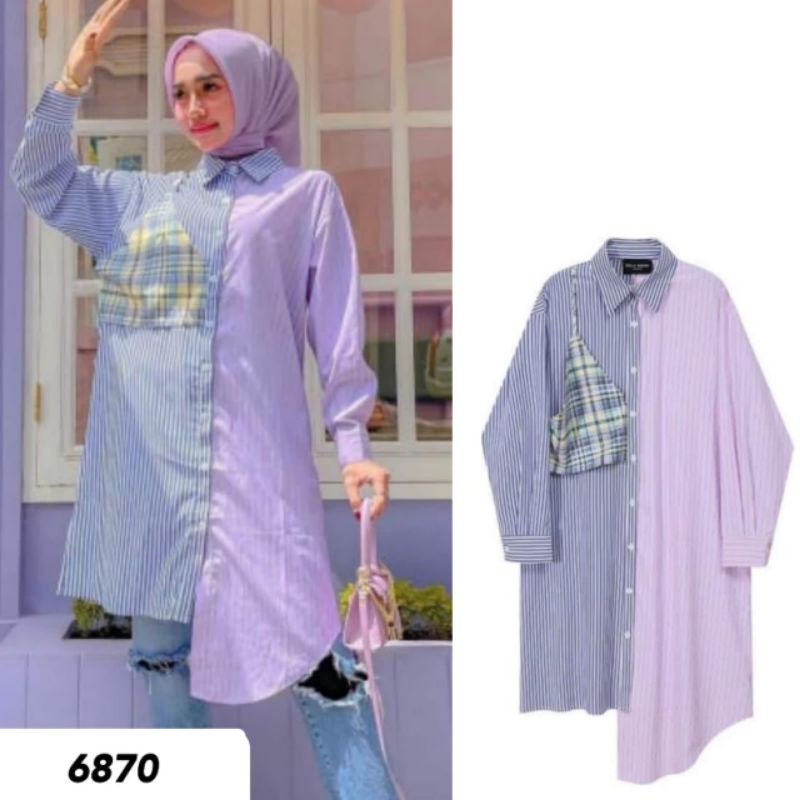 kemeja tunim import 6870