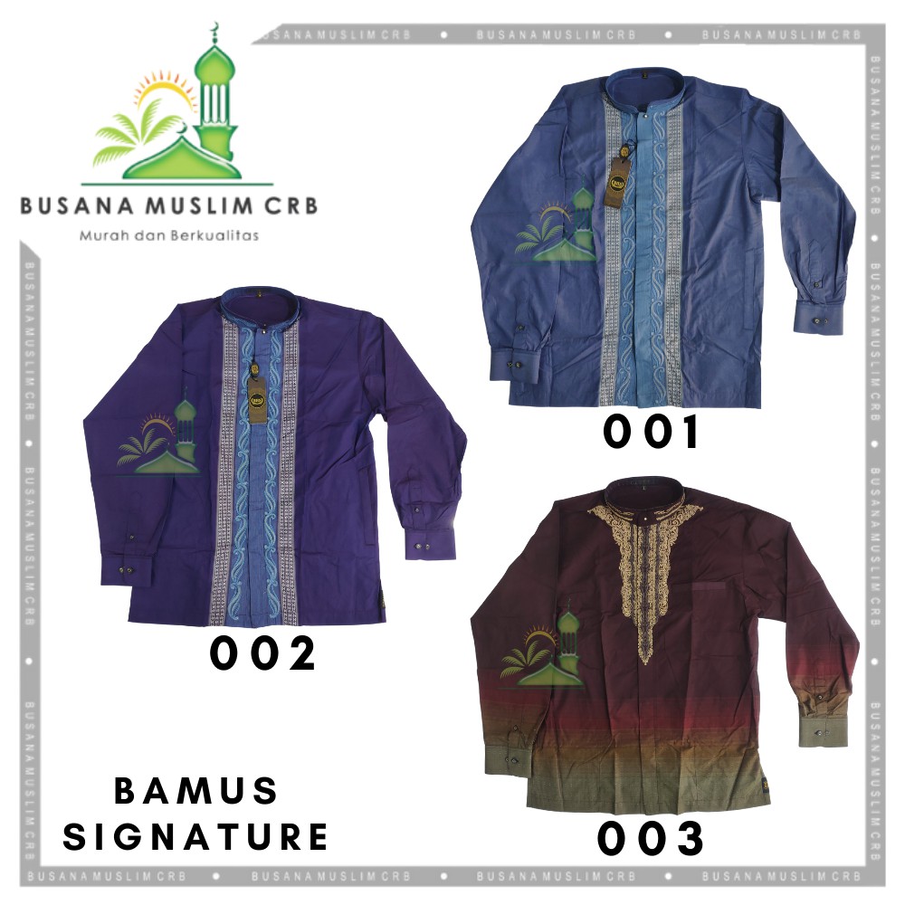 Baju Koko BHS Bamus Signature | Baju Muslim BHS Original