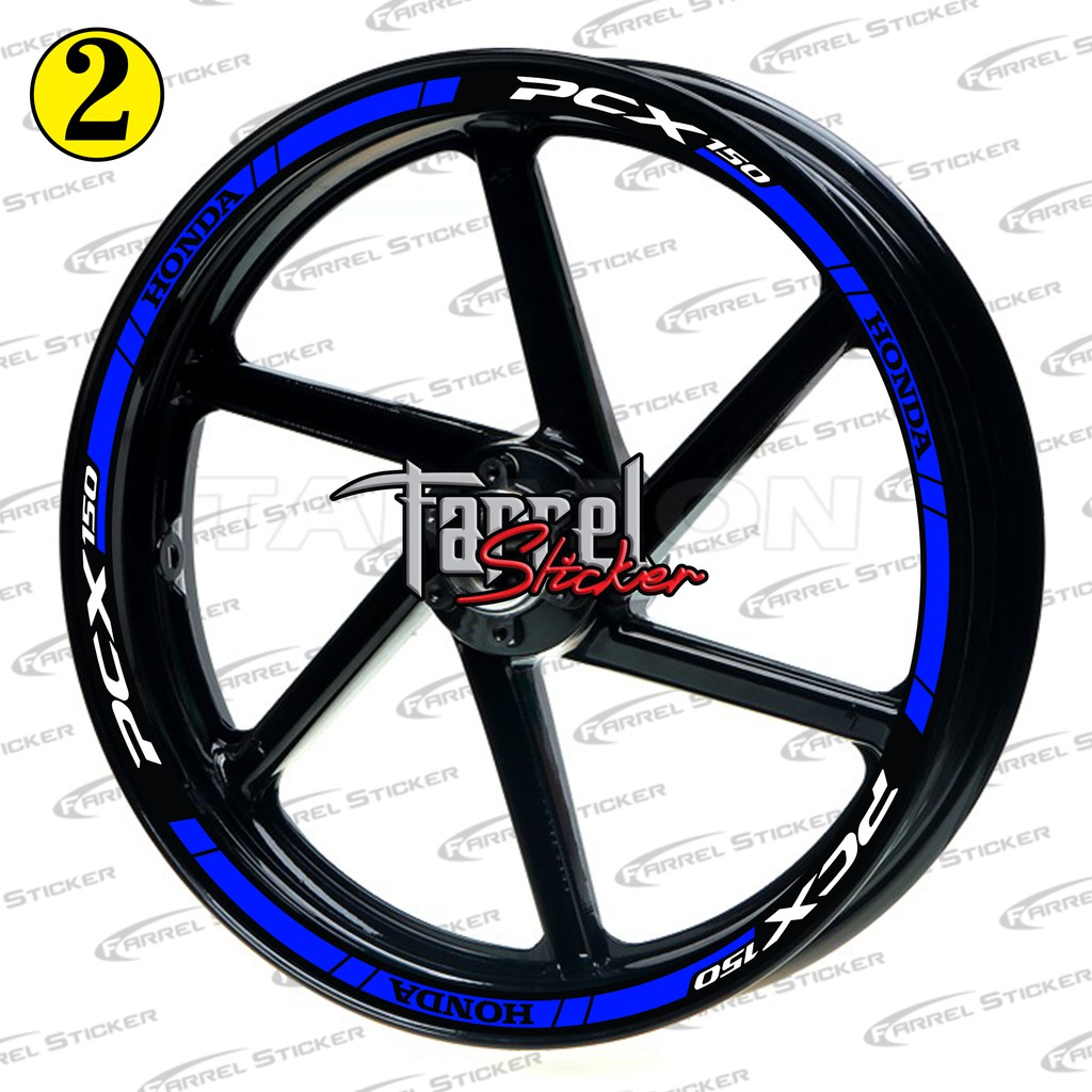 Stiker Velg Sticker Velk PCX new