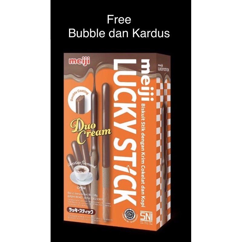 

MEIJI LUCKY STICK KRIM COKELAT DAN KOPI IMPORT JEPANG PROMO