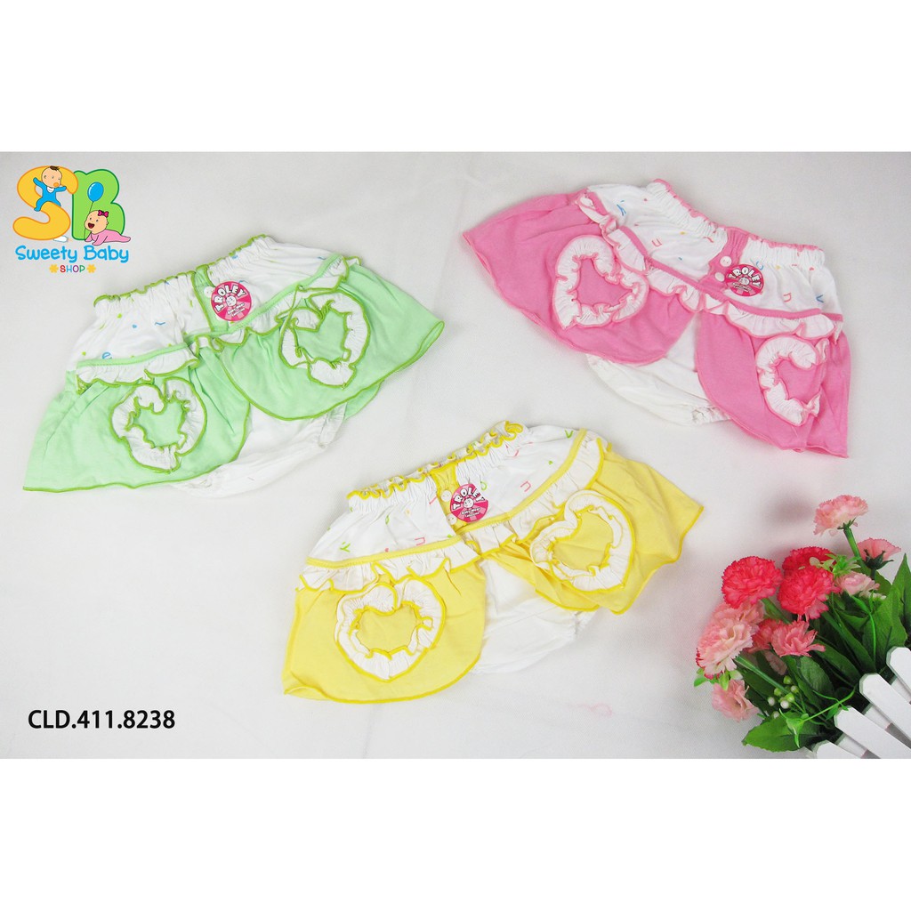 Celana rok / celana dalam rok anak perempuan 1-3 tahun (3pcs)