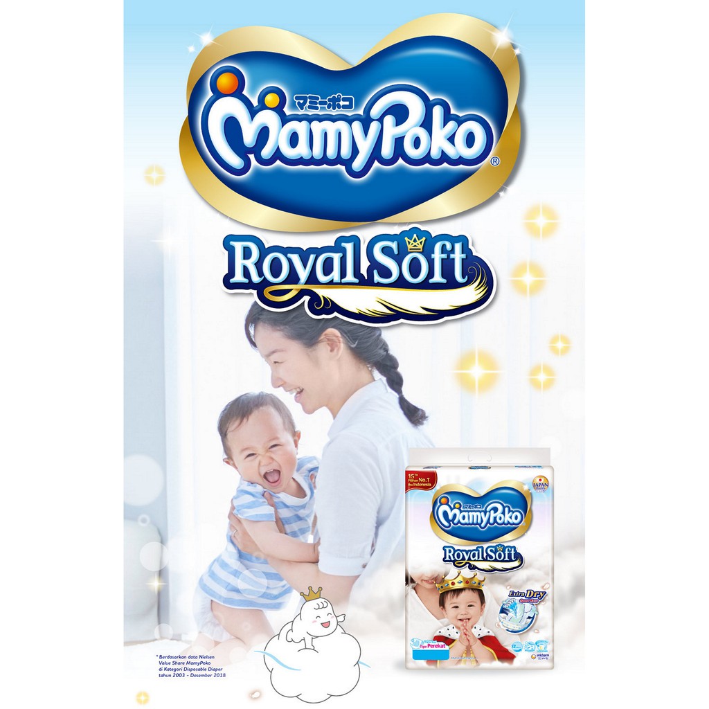 Mamypoko Royal Soft M56 - Mamypoko Royal Soft Perekat M 56