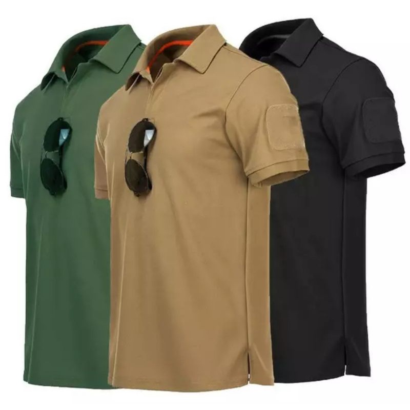 TWOON ARMY - Kaos Tactical Pria - Kaos Polo - Kaos Outdoor - Kaos Polo Tactical