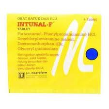 INTUNAL FORTE TABLET FLU STRIP