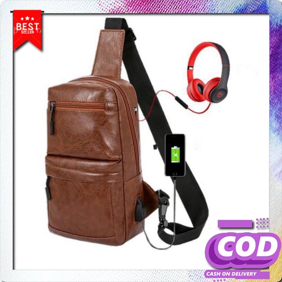 Tas Selempang Soren Shoulder Sling Bag Mini Kecil Bahu Kanvas Distro Remaja Pria Cowok Wanita Cewek 