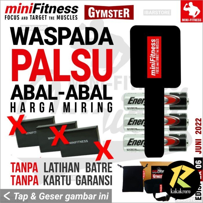 Deker MINI FITNESS ORI bahan KOREA alat olahraga vital genital pria
