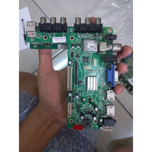 mb - mainboard - mobo - mesin tv led - polytron - PLD32V7510 ATAU PLD32V710E