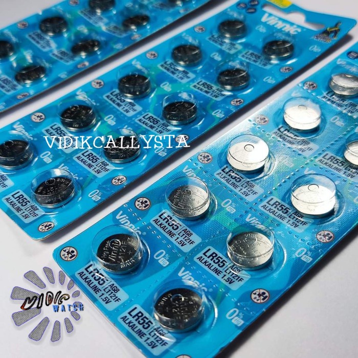 Baterai Batrei Original murah LR55 AG8 1120 L1120 VINIC