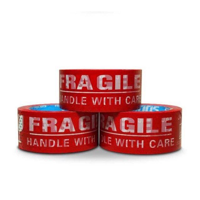 

Lakban FRAGILE SOOKU Label mudah pecah