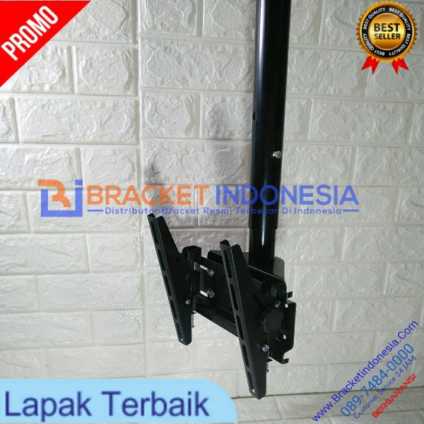 Breket TV Bracket TV Braket Brecket Gantung Ceiling plafon TV LED