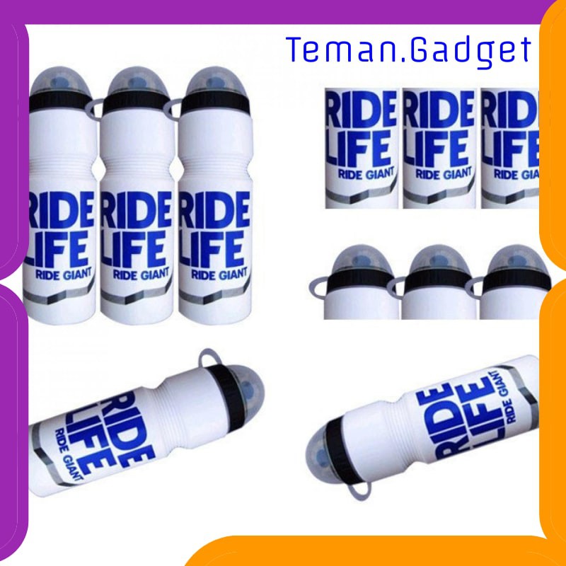 TG-IB405 TAFFSPORT BOTOL MINUM OLAHRAGA SEPEDA RIDE LIFE LOGO 750ML - 30A11