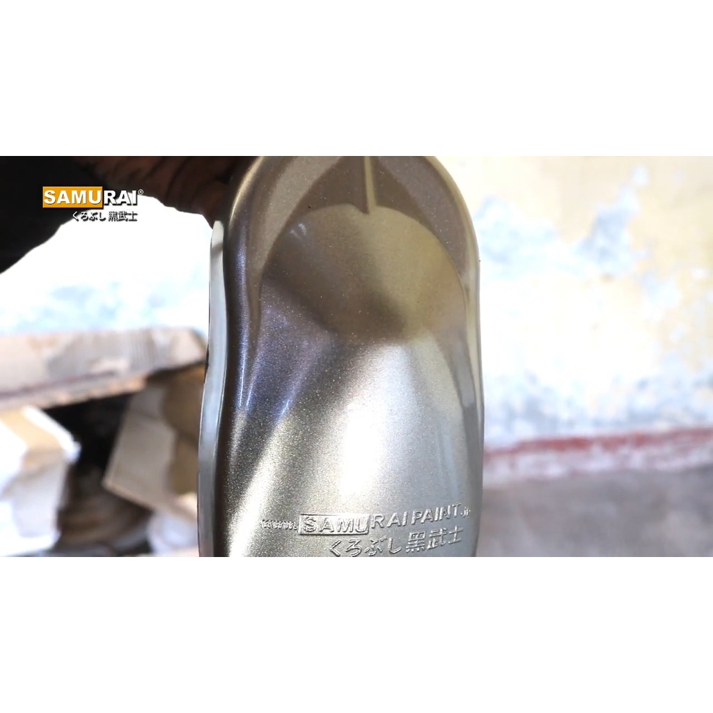 Samurai Paint Sparkling Silver 1701 Silver Metalik 400 ml - Cat Semprot