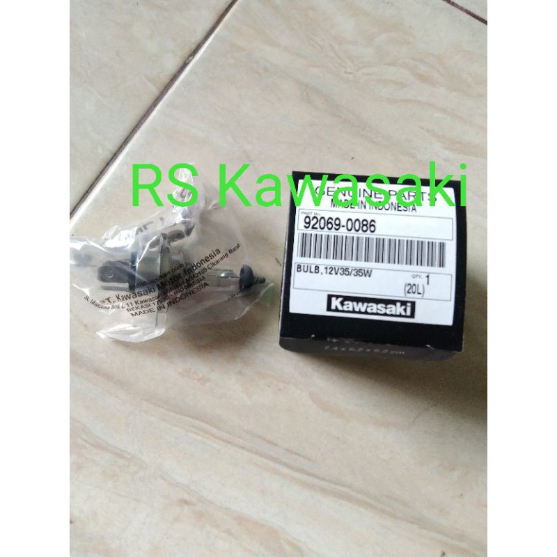 lampu bohlam depan klx 150 ninja r rr original