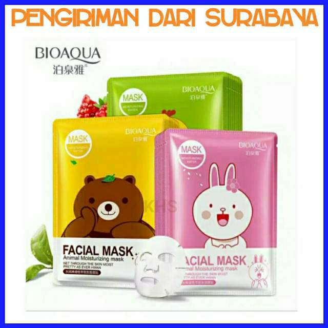 Download Bioaqua Animal Moisturizing Facial Mask Line Icon Masker Wajah Bioaqua Sheet Mask Facial Skin Care Shopee Indonesia PSD Mockup Templates