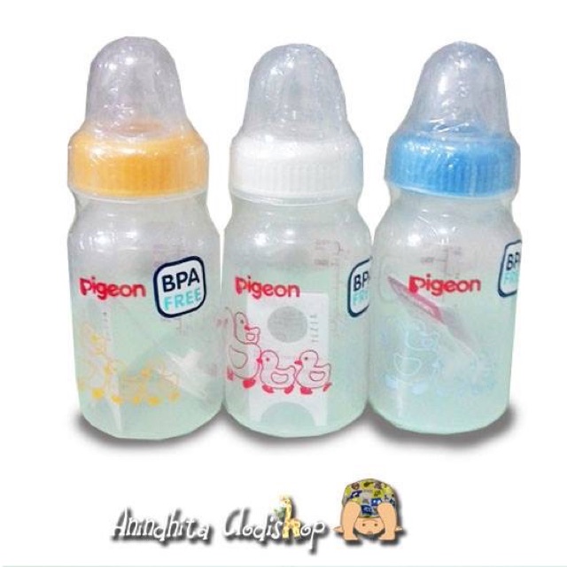 [Terlaris] PIGEON Botol PP Standard Neck 50ml / 120ml / 240ml (satuan) Botol Dot Susu Bayi