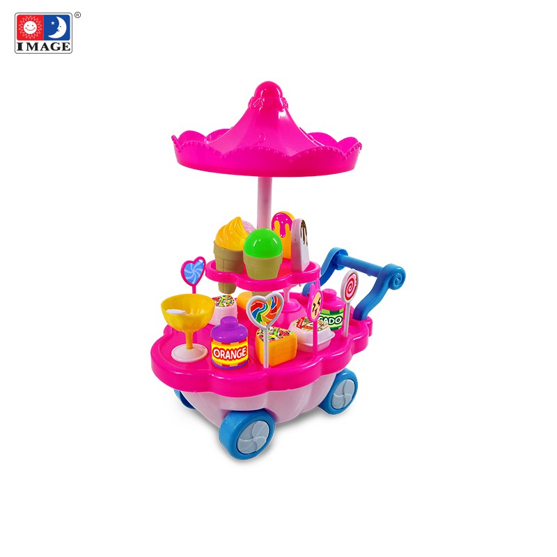 IMAGE TOYS mainan Ice Cream Play Set " L " [ Box ]