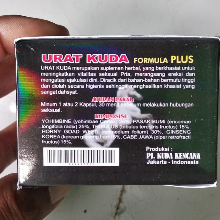 NEW URAT KUDA | KAPSUL URAT KUDA FORMULA PLUS