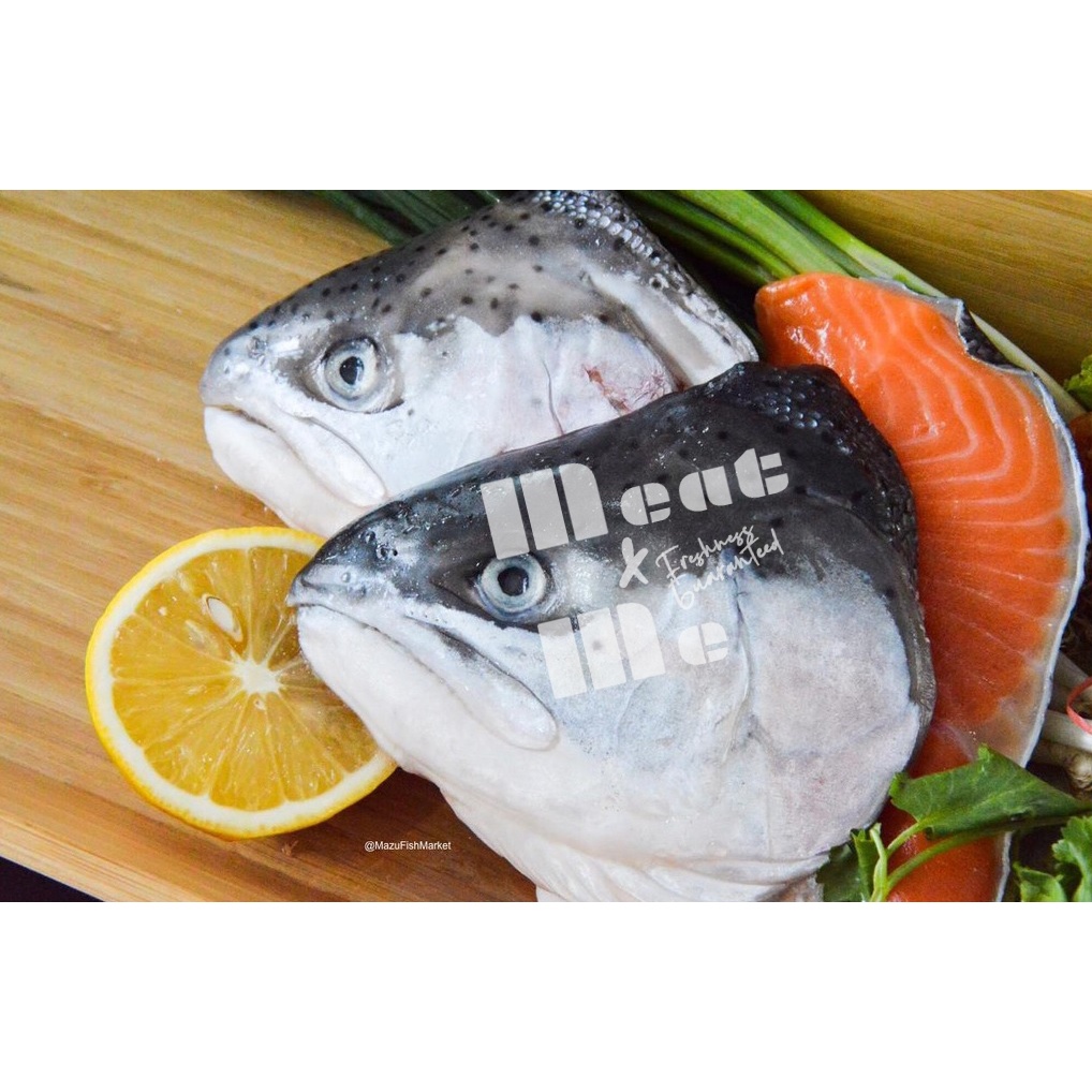 

Kepala Ikan Salmon mentah / Salmon Head Frozen 2pcs 500g