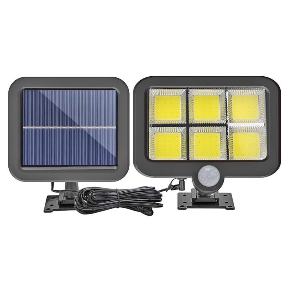 Lampu Taman Solar Sensor Gerak 120 LED Tenaga Surya / Lampu Taman Solar 120 LED Tenaga Surya Lampu Sorot Sensor Gerak-6COB / 120LED