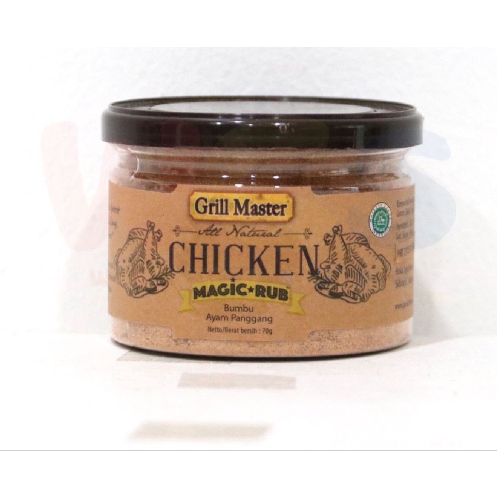 

Jays Grill Master Chicken Magic Rub / Bumbu Daging Panggang - 70Gr