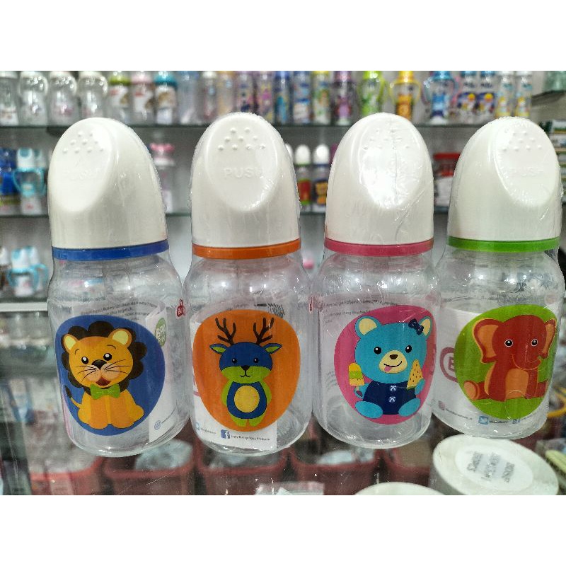 Botol Susu Karakter Lucu Bunny 2415 BPA Free 250Ml/125Ml/60Ml