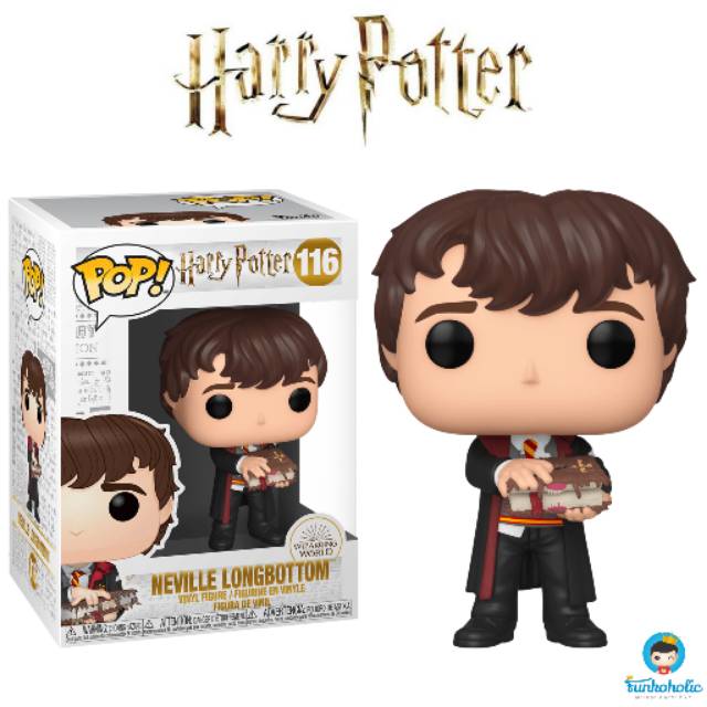 Funko POP Harry Potter - Neville Longbottom with Monster Book #116