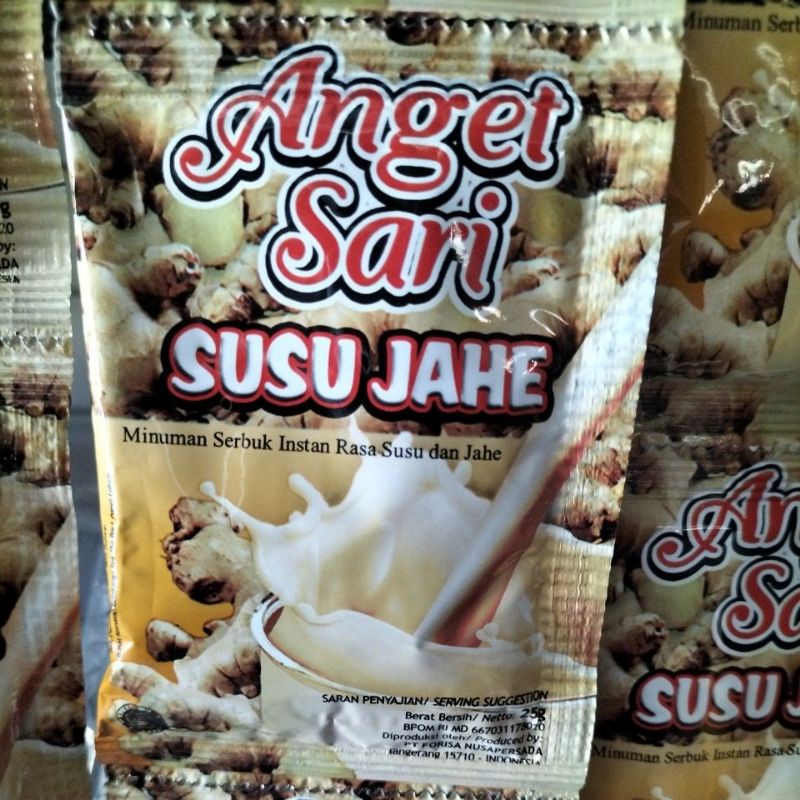 

anget sari susu jahe