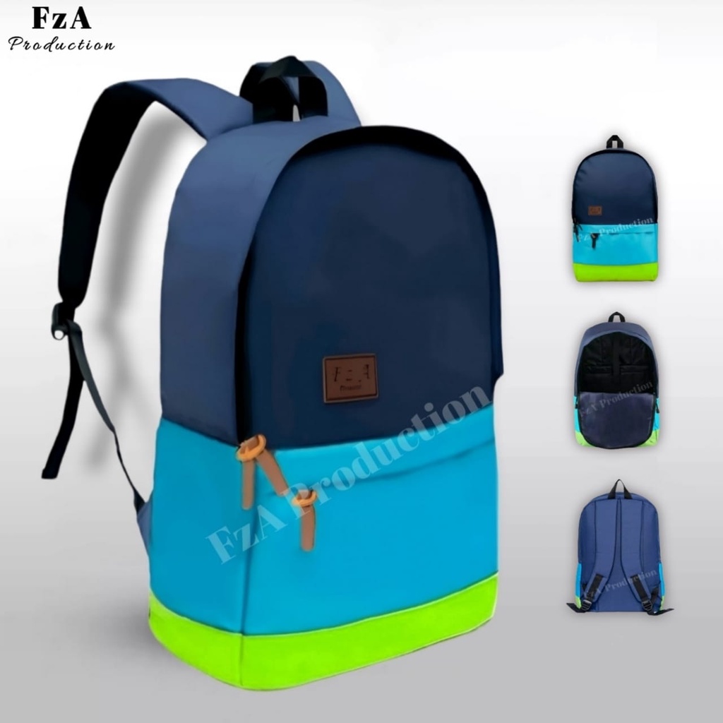 Tas Ransel Distro Original Casual pria Wanita / Tas Backpack Laptop Tas Sekolah Distro Original – FzA FREE Tas Slempang Waistbag