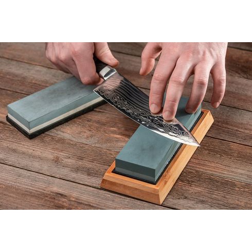 Batu Asah Batu Asahan Pisau Penajam Pisau whetstone