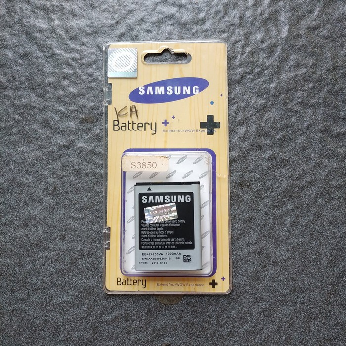 Baterai samsung S3850 / M350 / T369 / S3353 EB424255VA battery battle