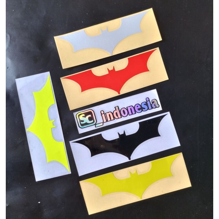 STIKER CUTTING MOTOR .MOBIL BATMAN